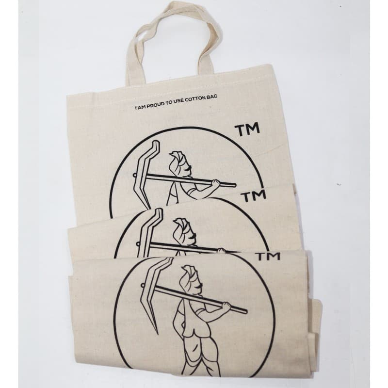 Cotton Shopping Bag  - pack of 3| Ulamart.com - 2