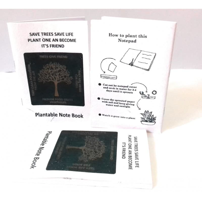 Plantable Notebook | Pack of 5 - 2