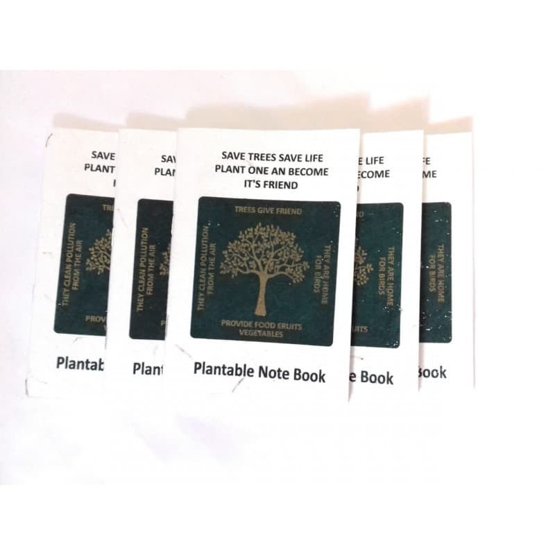 Plantable Notebook | Pack of 5 - 3