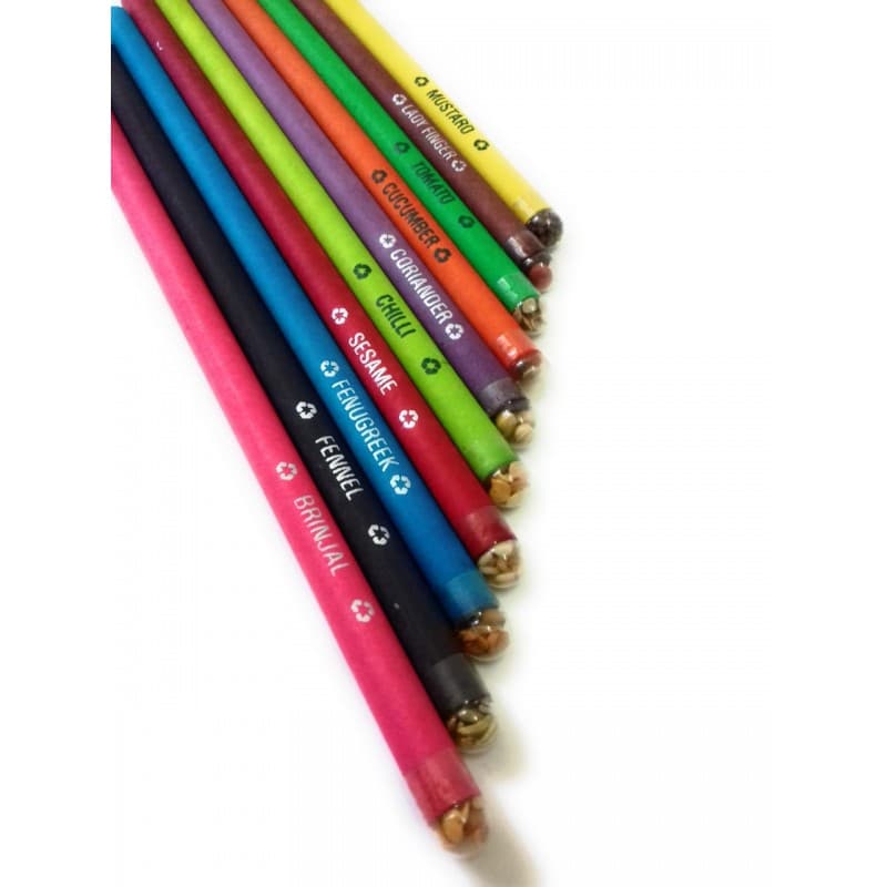 Plantable Paper Pencils | Pack of 10 - 2