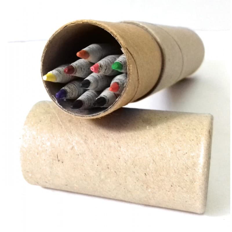 Recycled Paper Drawing Pencils | 10 Shades - 3