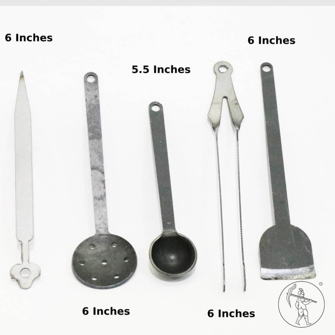 Iron Miniature Kitchen Cooking Set for Kids|15 Pieces | Big size | 5+ Years - 7