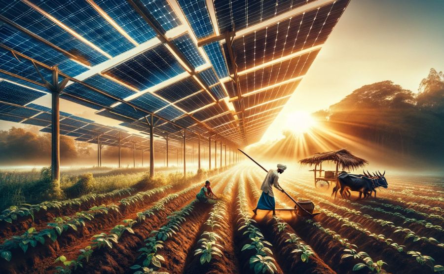 Future of solar powered farming