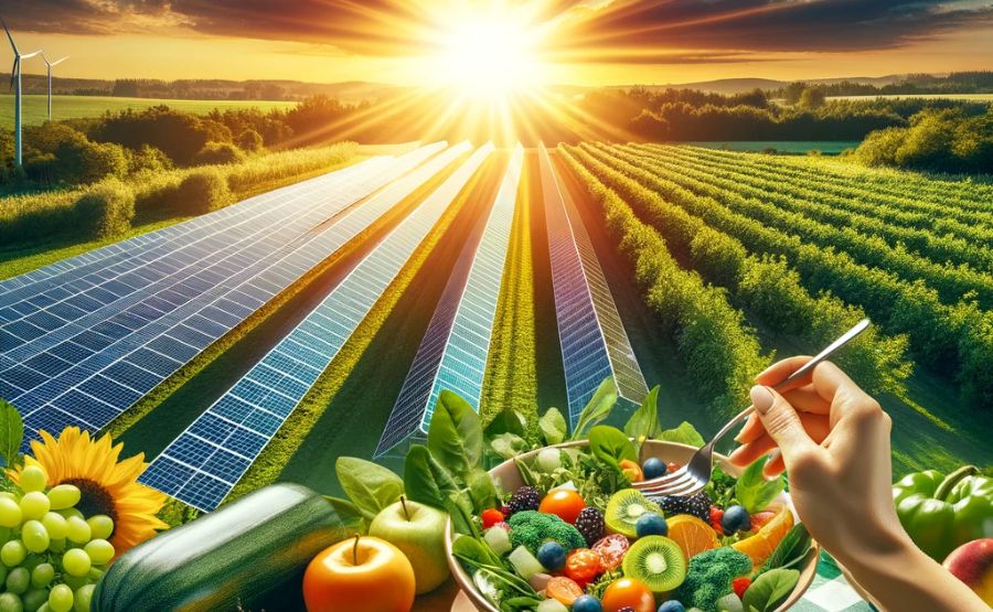 Health benefits of green farming