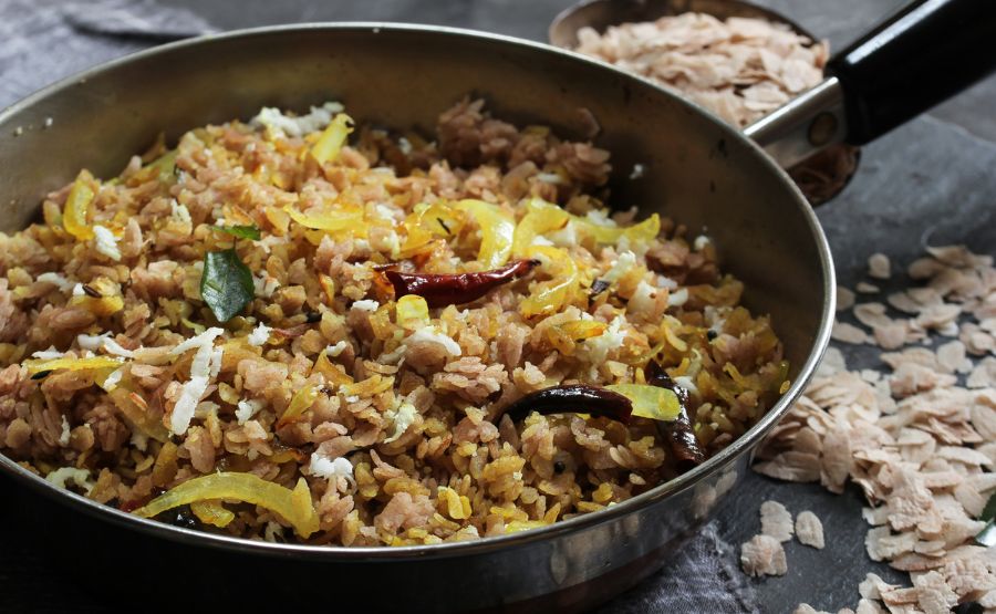 Thooyamalli poha upma 