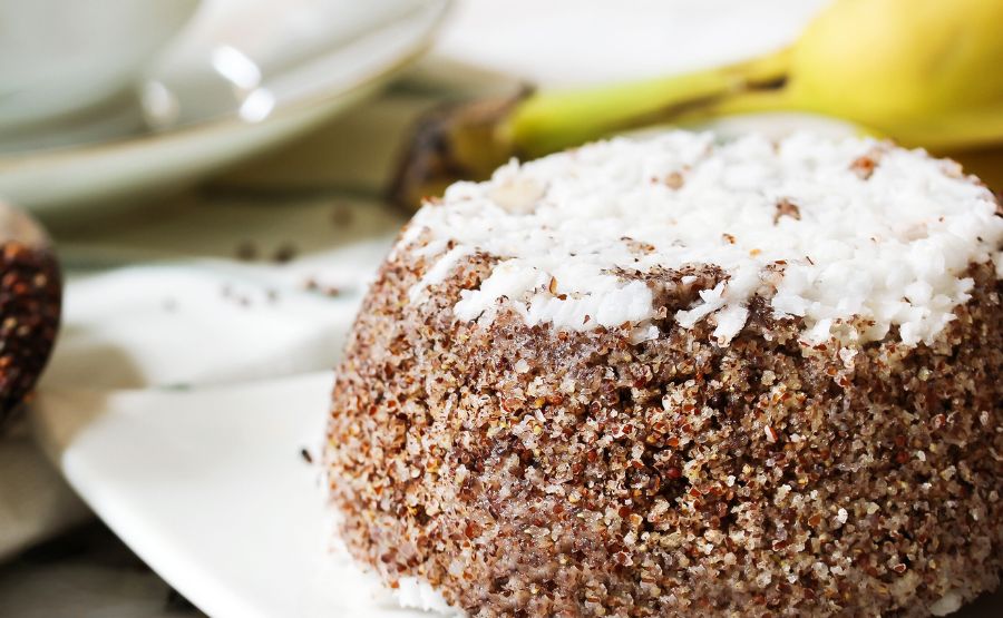 Karun kuruvai rice puttu