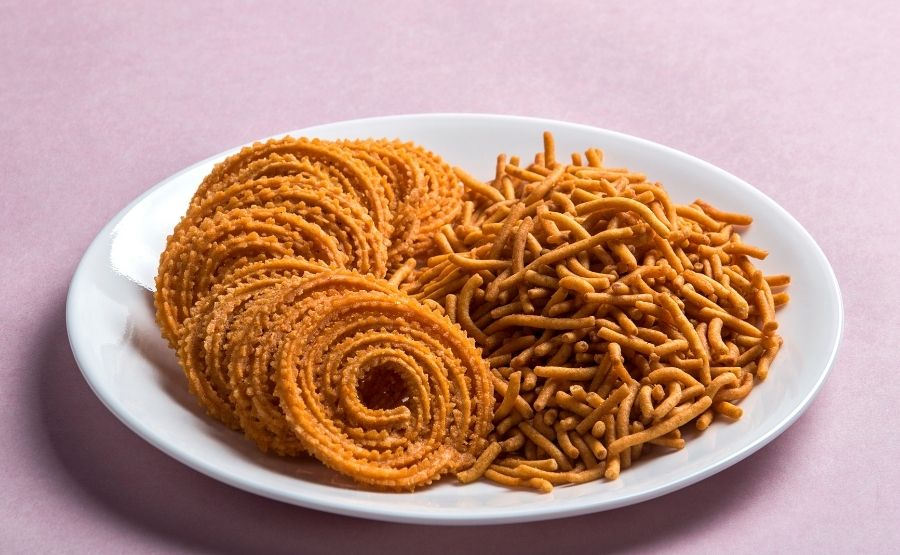 Sivan Samba rice muruku