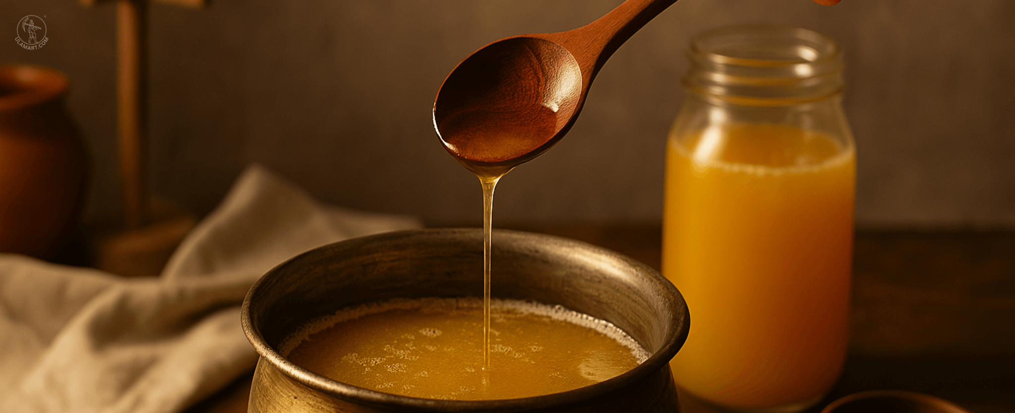 எளிமையாக வீட்டிலேயே பசு நெய் உருக்கும் முறை