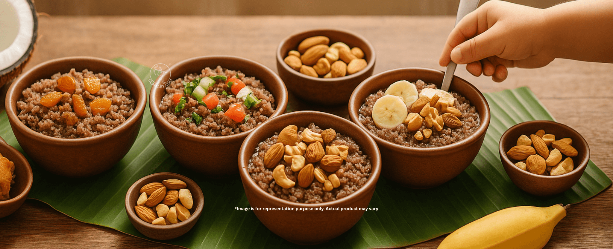 Easy 5 No oil No boil Recipes for Simple Breakfast with Ragi Poha