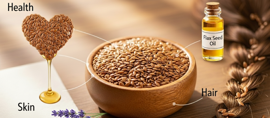 10 Amazing Flax Seeds Benefits for Your Health, Skin, and Hair