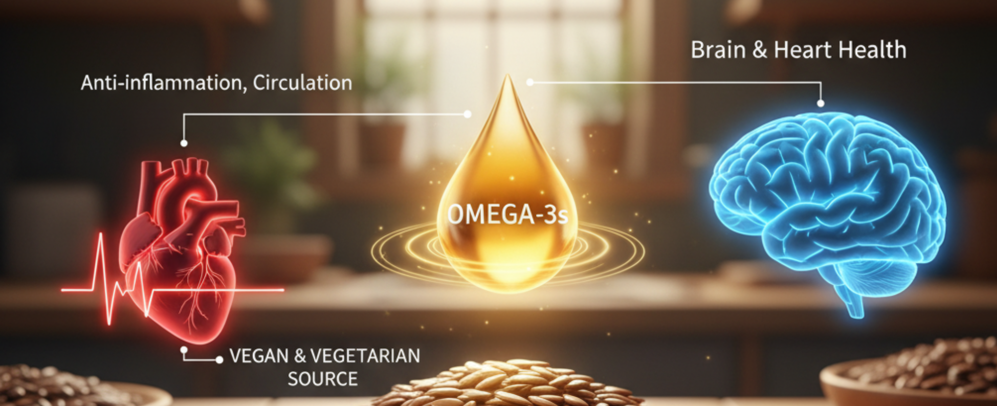 Flax seed benefits of omega 3