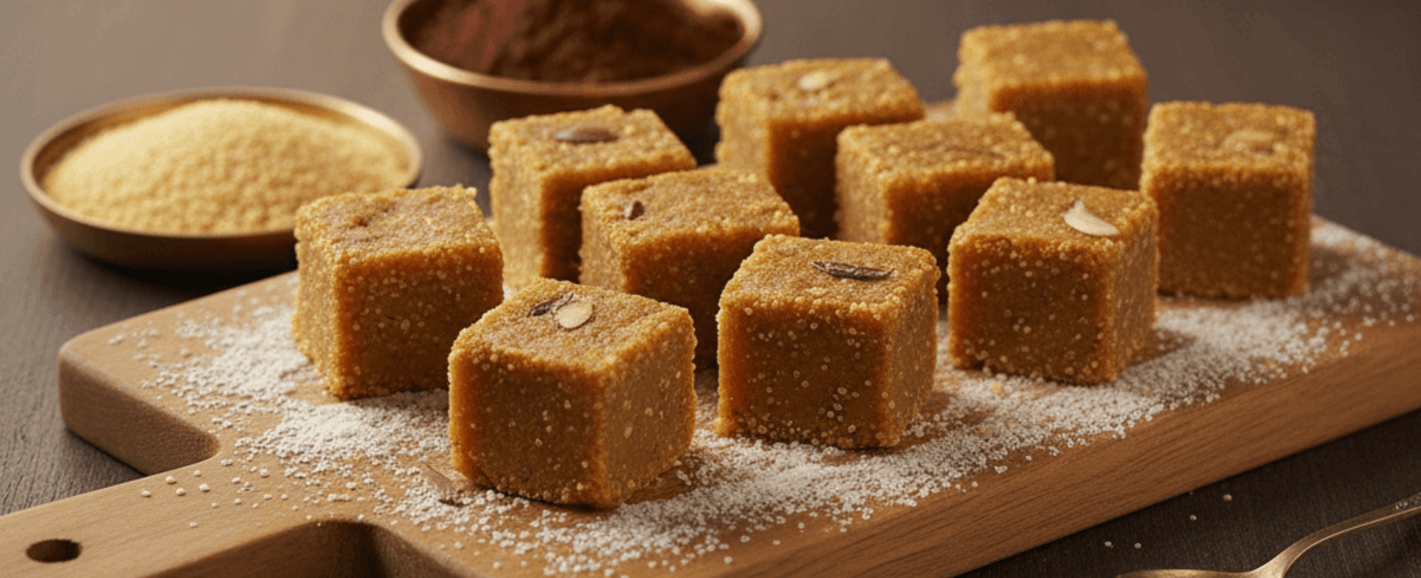 Millet burfi