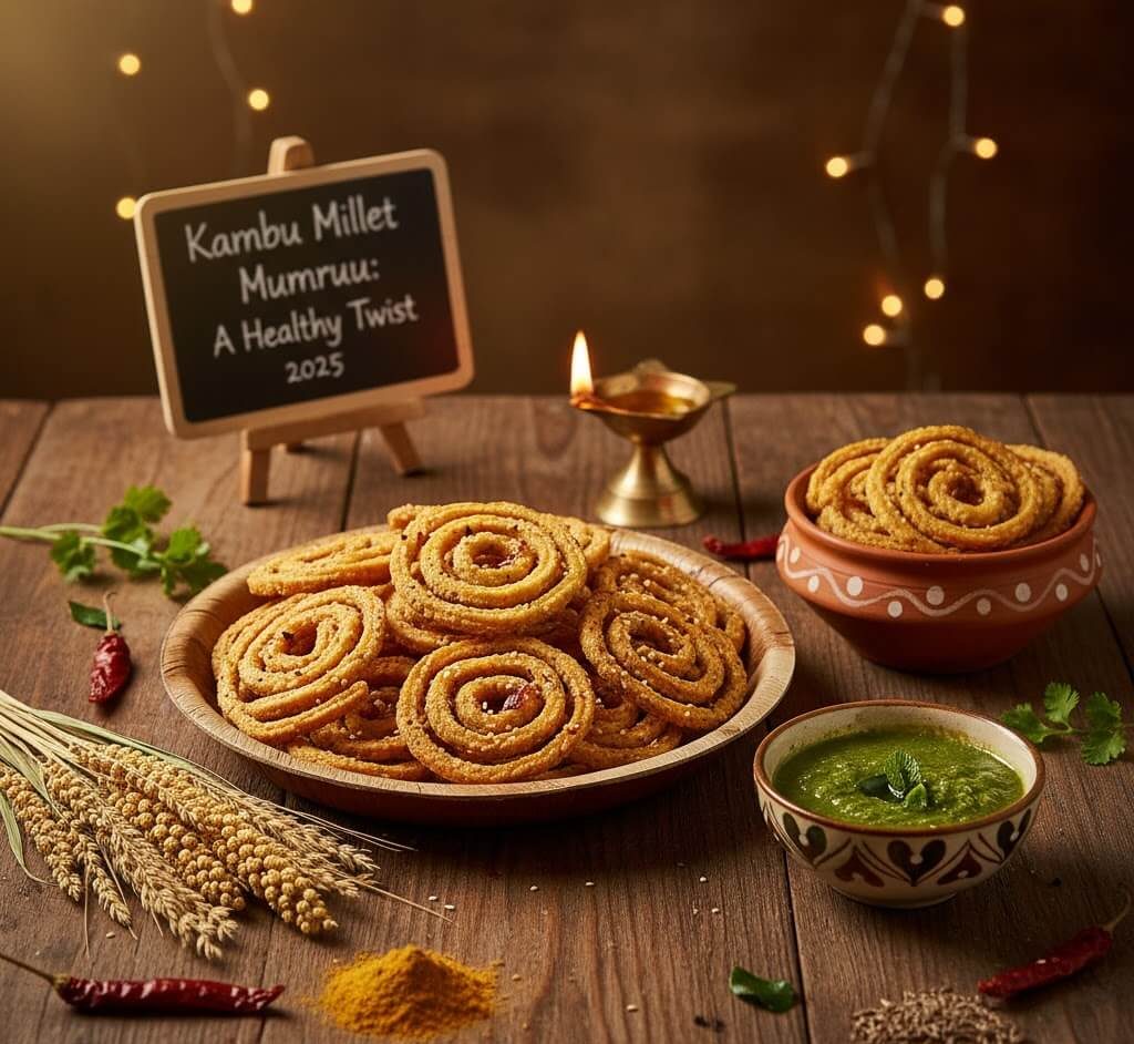 Kambu Millet Murukku