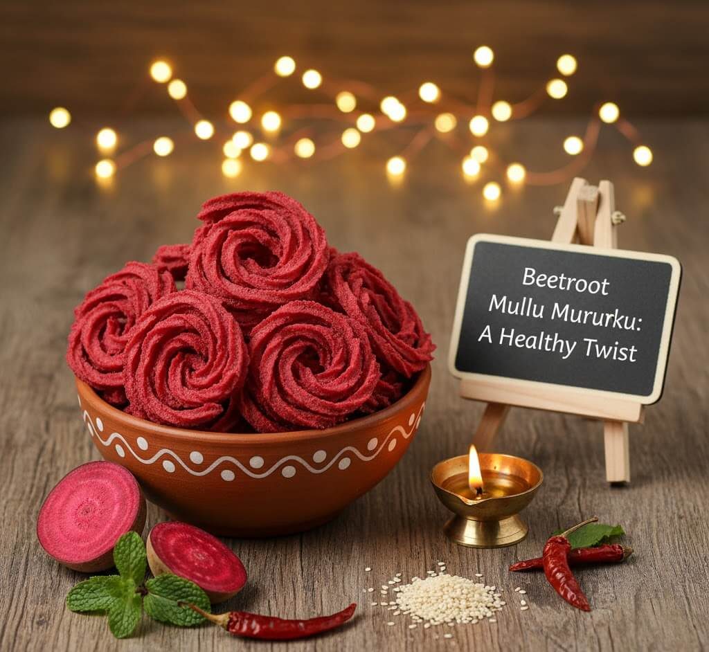 Beetroot Mullu Murukku