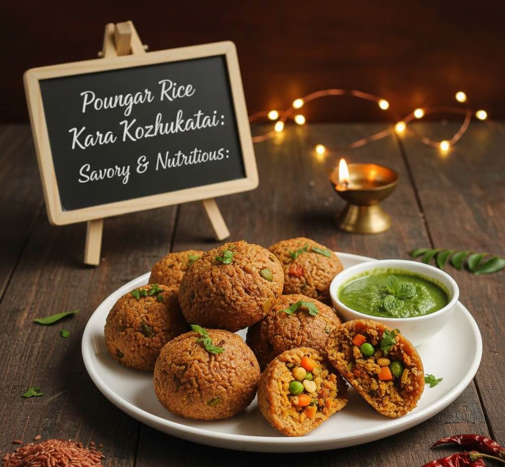 Poongar rice Kara Kozhukattai