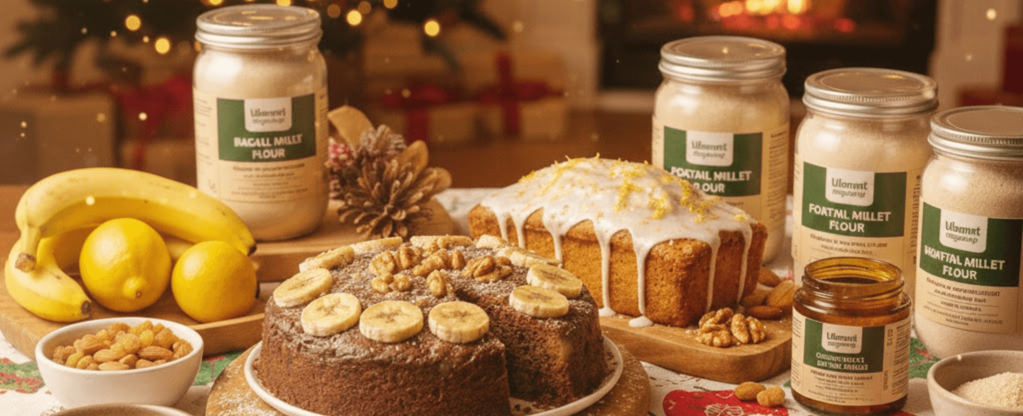 Planning a Healthy Christmas? Try These Simple Millet Flour Cake & Cookie Recipes