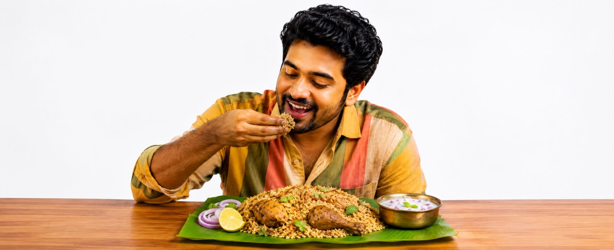 prepare healthy and tasty briyani with seeraga samba raw rice