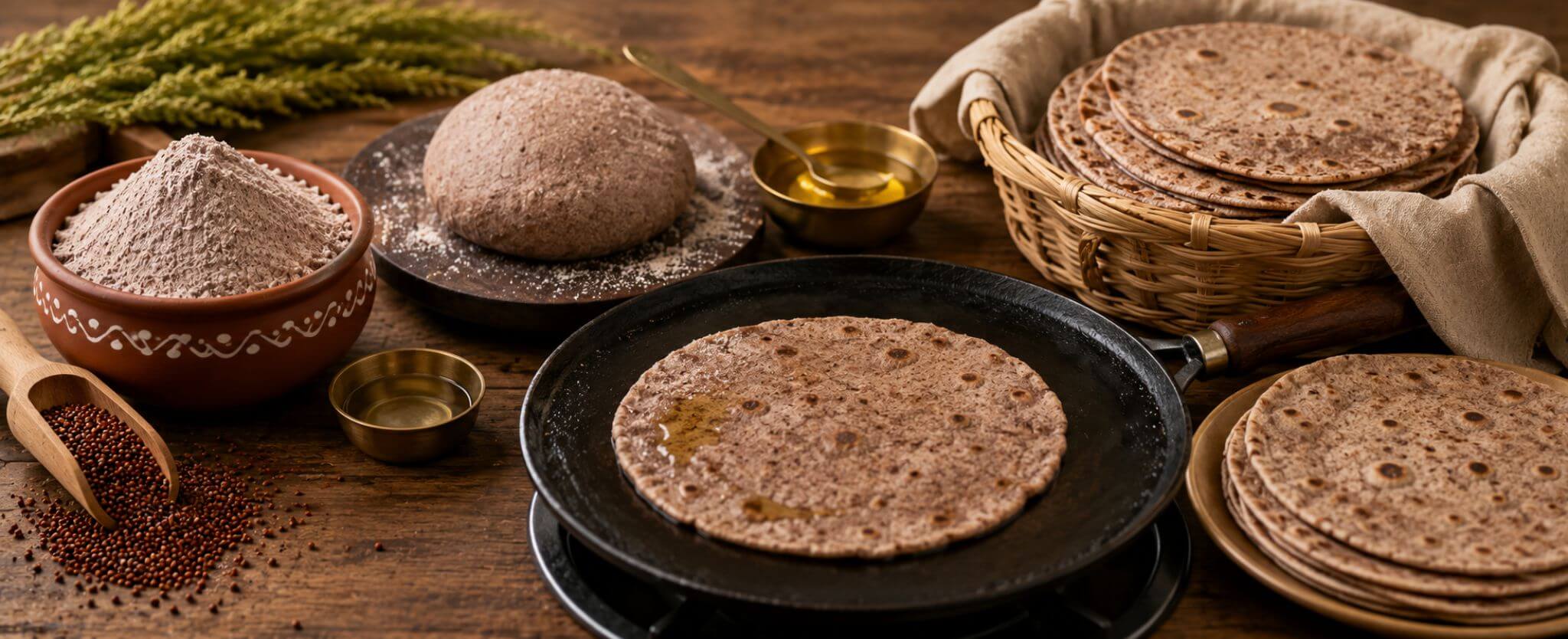 ragi millet flour cooking tips