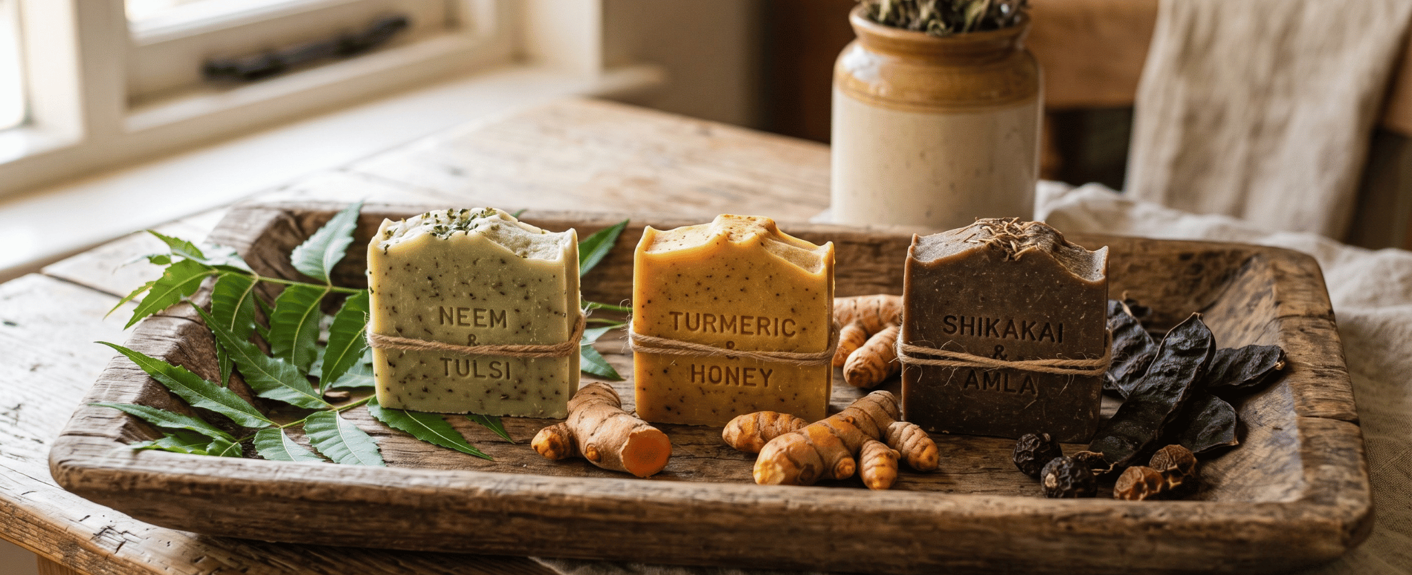 
        Traditional Herbal Soap Ingredients Explained: Neem, Turmeric, and Shikakai