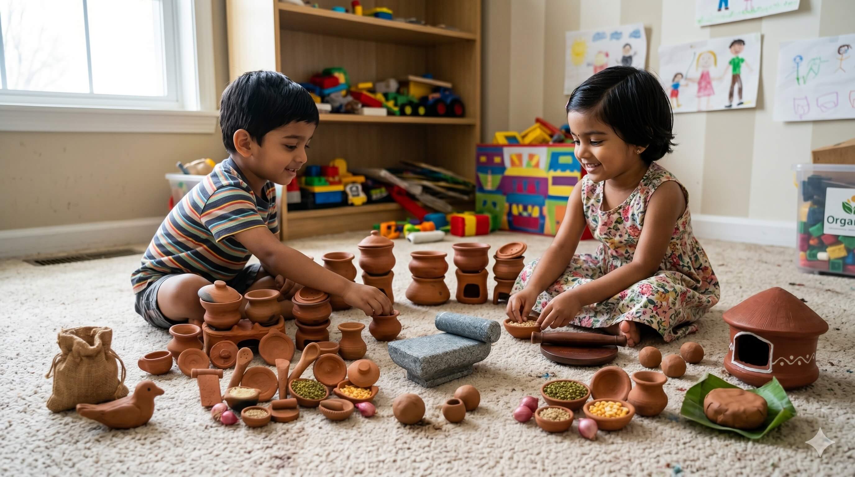 Organic Clay Toys