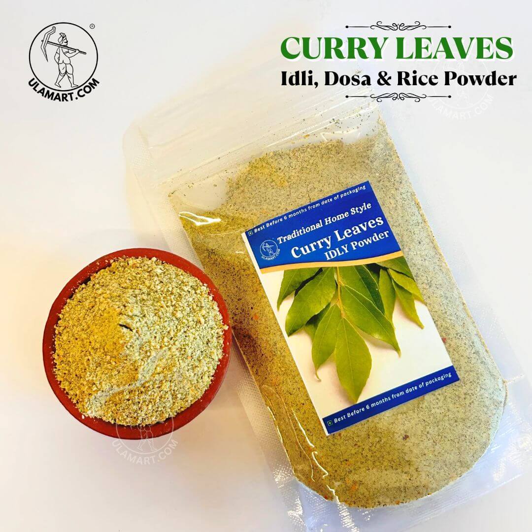 Curry Leaves Chutney Powder | Karuvepilai Podi - Authentic Idli Podi