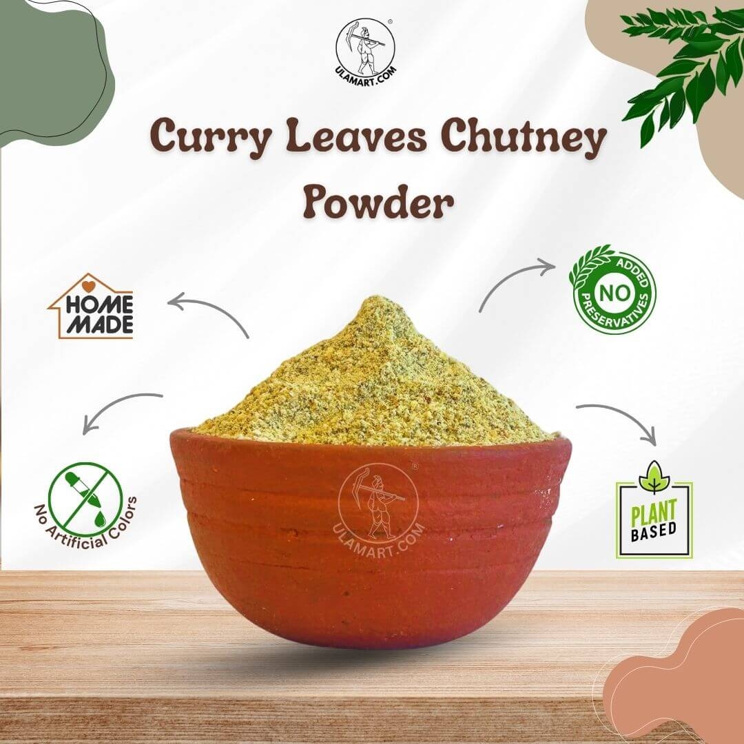 Buy Idli Milagai Podi Curry Leaf Chutney Powder Karuveppilai Podi