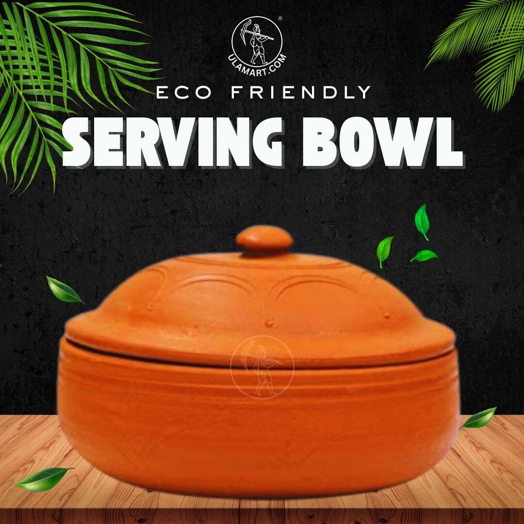 Clay Serving Bowl Set | Elegant Kitchenware For Gifting