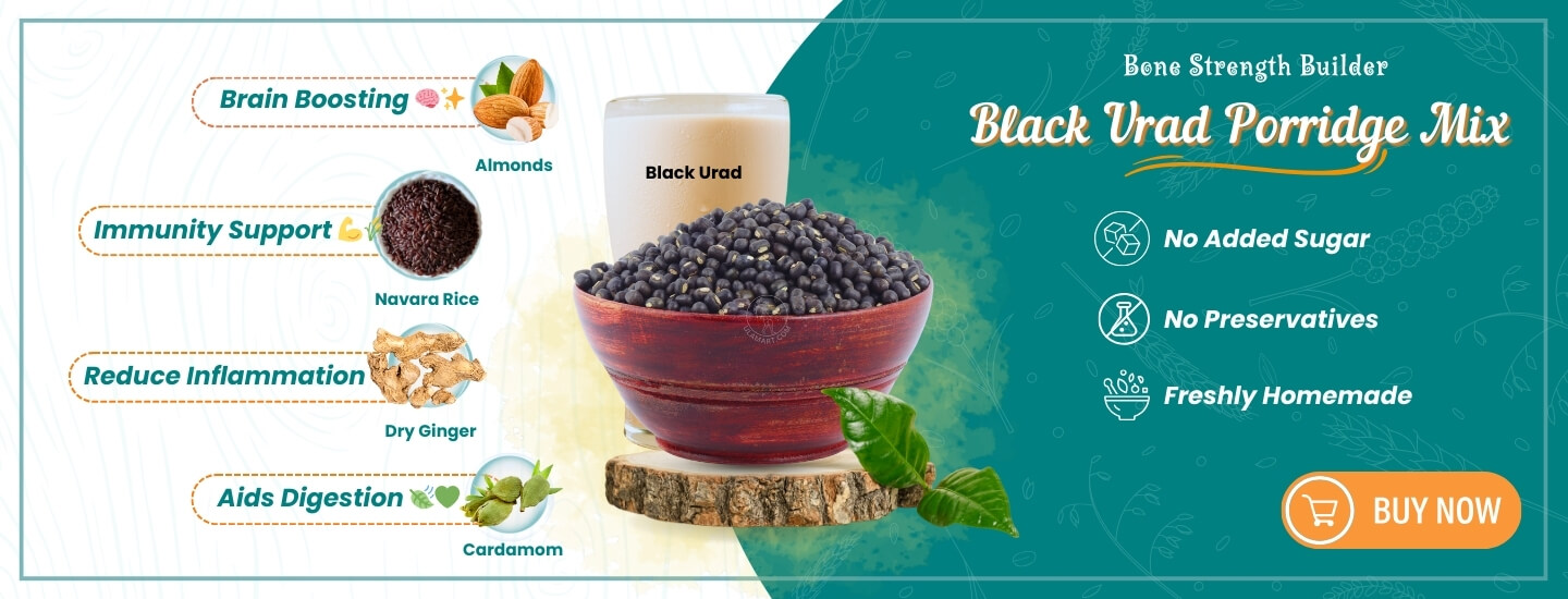 Black Urad Porridge Health Mix