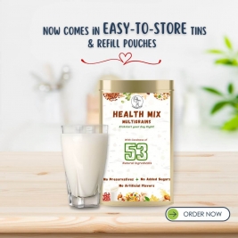 Natural Multigrain Health Mix Powder | Protein-Rich & No Added Sugar