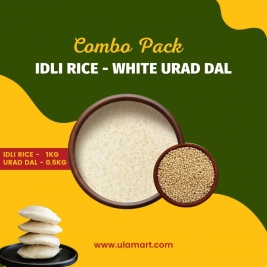 Idli Rice - White Urad dal - Combo pack
