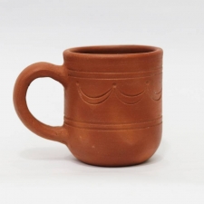 Clay Coffee cups - Pack of 2 | Earthenware Coffee mug