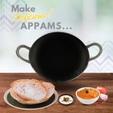 Iron Appam Pan | Irumbu Appachatti | Appam Chatti