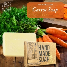 Carrot Soap | Beta Carotene Rich | Skin brightening | cold pressed