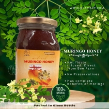 Pure Drumstick Flower Honey | Moringa Honey - Packed in Glass Bottle
