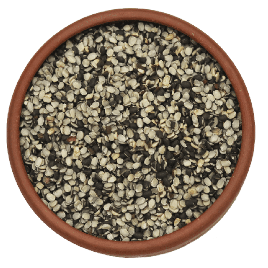 Split Black Urad Dal - Organic Black gram