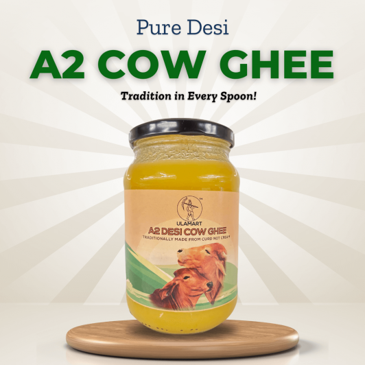A2 Pure Cow Ghee Made from Native Cow’s Milk  | Naatu Maatu Nei