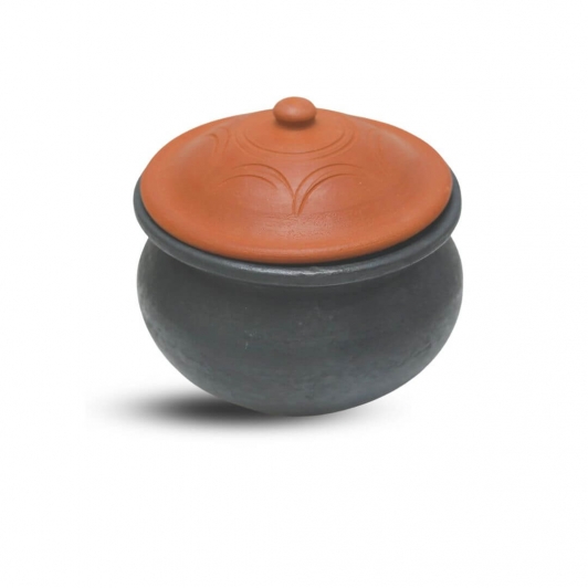 Curry Pot for cooking - Colour Black