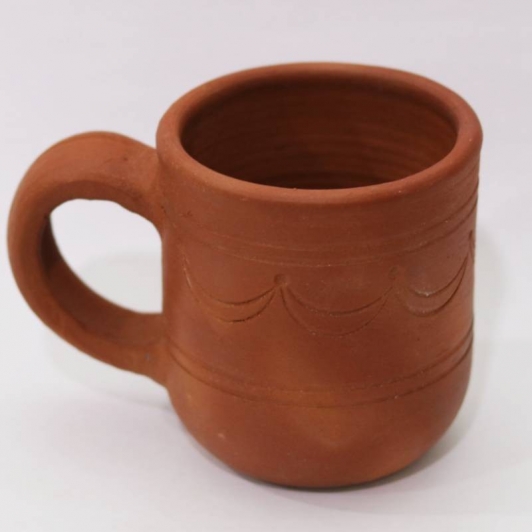 Clay Coffee cups - Pack of 2 | Earthenware Coffee mug