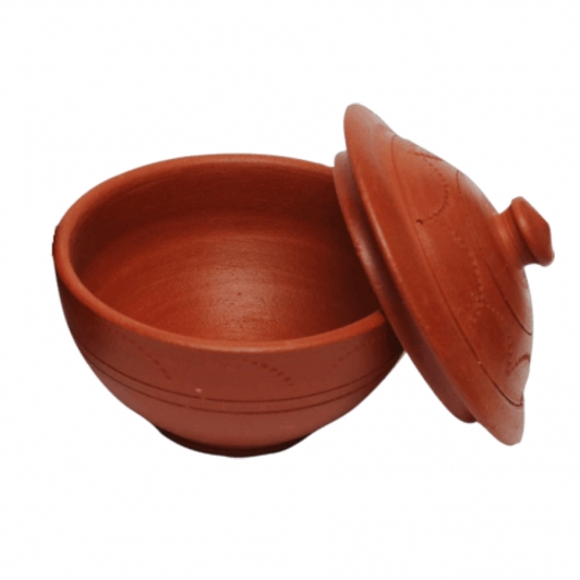 Clay Pot With Lid | Curd Pot | Storage Pot