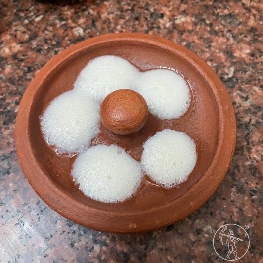 Miniature Clay Idli and Dosa Cooking Kitchen Set for kids
