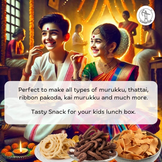 Instant Murukku Mix - Mappillai Samba Rice Murukku