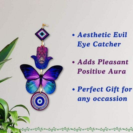 Butterfly Hanging Wall Decor | Blue colour