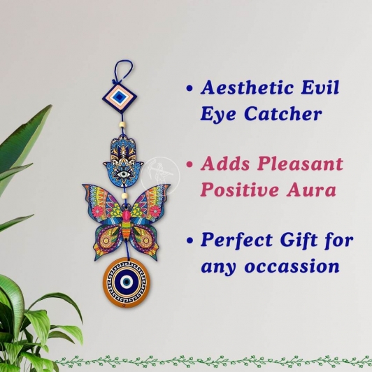 Butterfly Hanging Wall Decor | Multi Colour