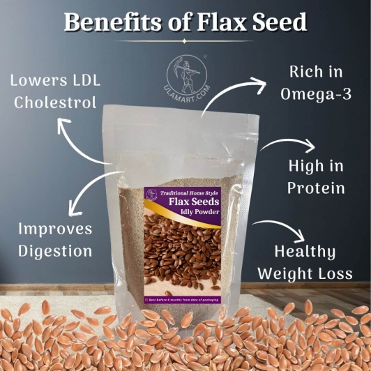 Flax Seeds Idli Powder | OFFER Buy 200g & SAVE Rs.40