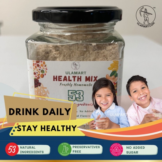 Homemade Health Mix | Sathu Maavu Kanji Mix | 53 Natural Ingredients