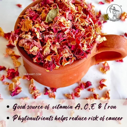 Dried Paneer Rose Petals | Paneer Roja Idhalgal | Gulab Patti 