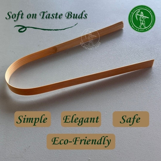 Bamboo Tongue Cleaner | Safe on tastebuds 