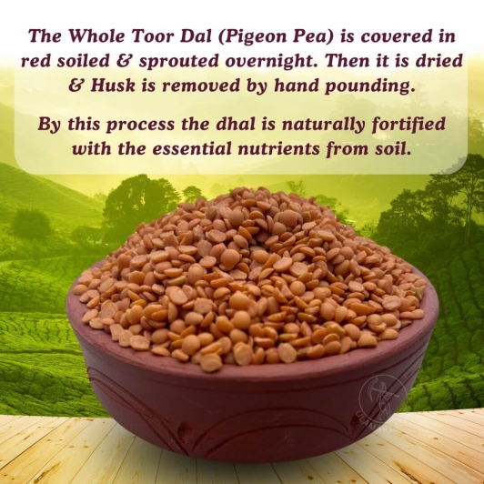 Toor Dhal | Red Soil Processed | Mankattiya Thuvaram paruppu