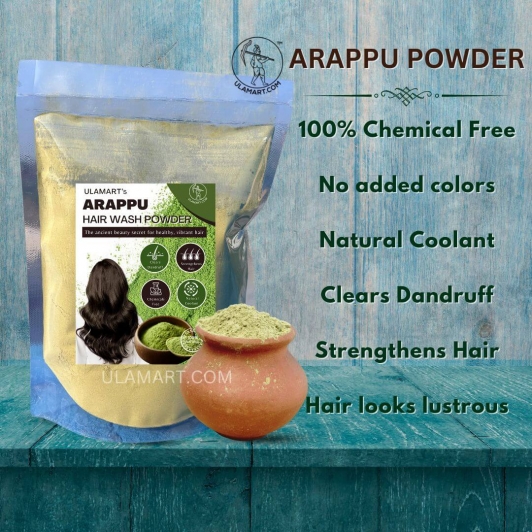 Arappu Podi | Arappu Hair & Body Wash Powder Shampoo 