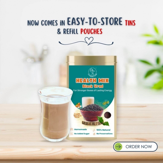 Black Urad Dal Porridge Mix | Karuppu Ulundhu Kanji